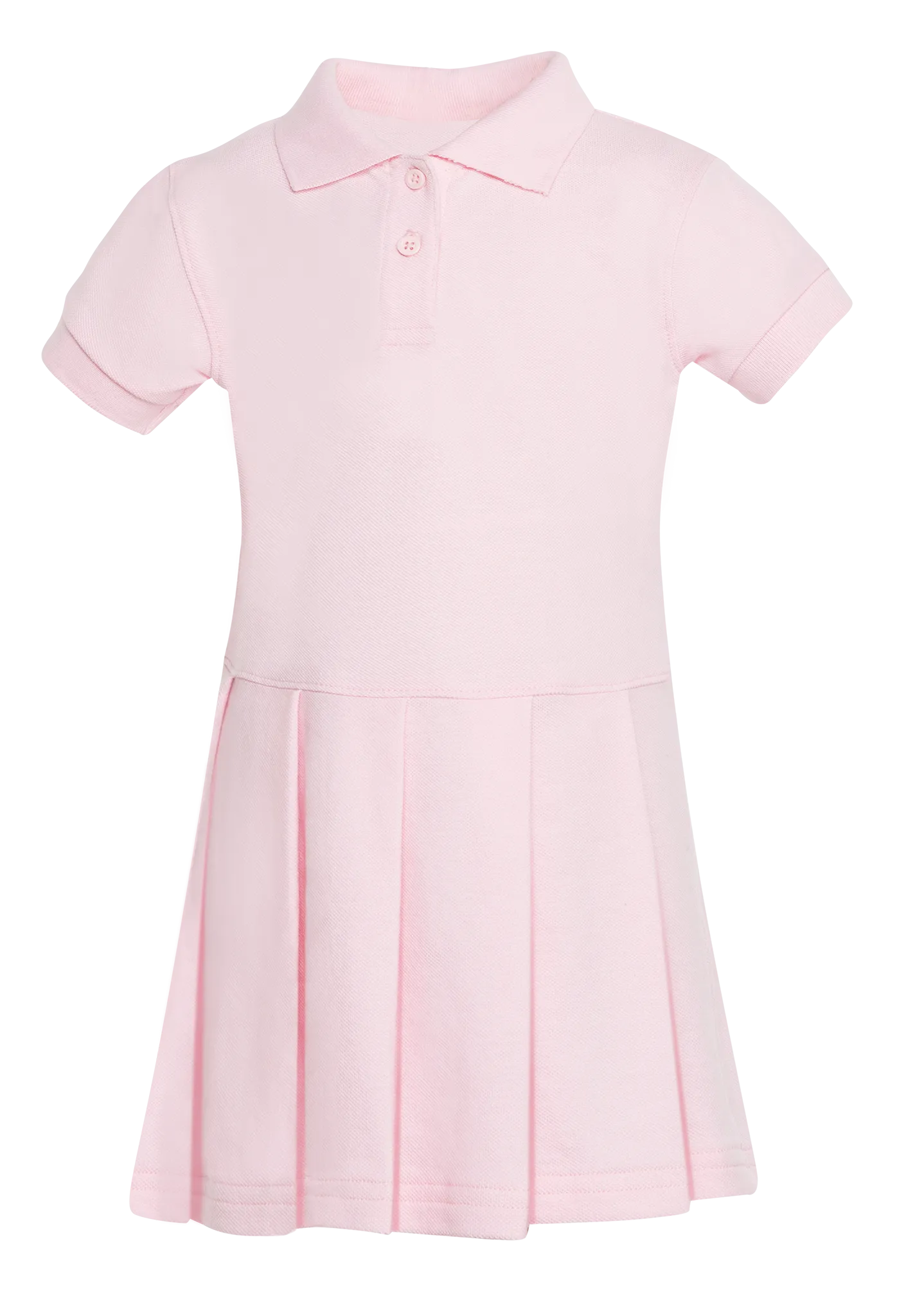 Discounted Girls Pique Polo Dress (Sizes XS-XL)