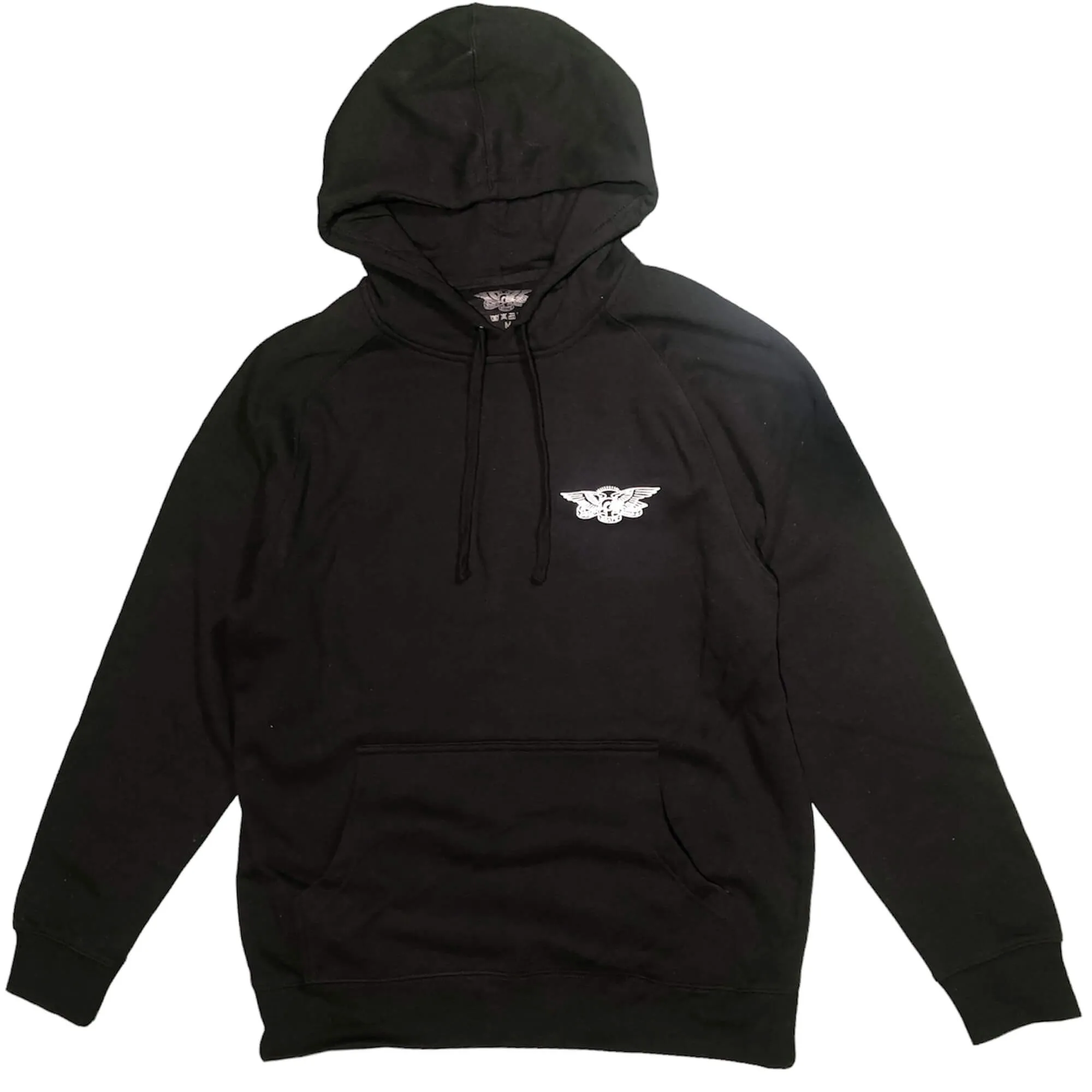 Dissent Eagle Logo Pullover Hoodie | Black