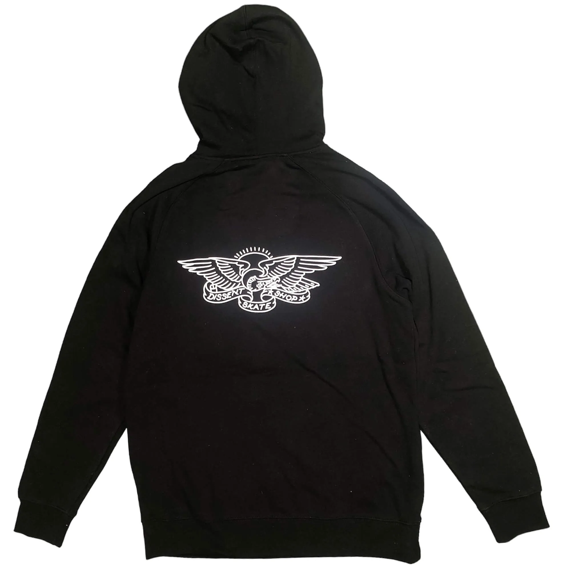 Dissent Eagle Logo Pullover Hoodie | Black