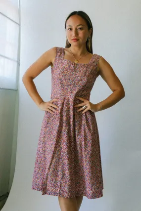 Ditsy Floral Handmade Midi Dress