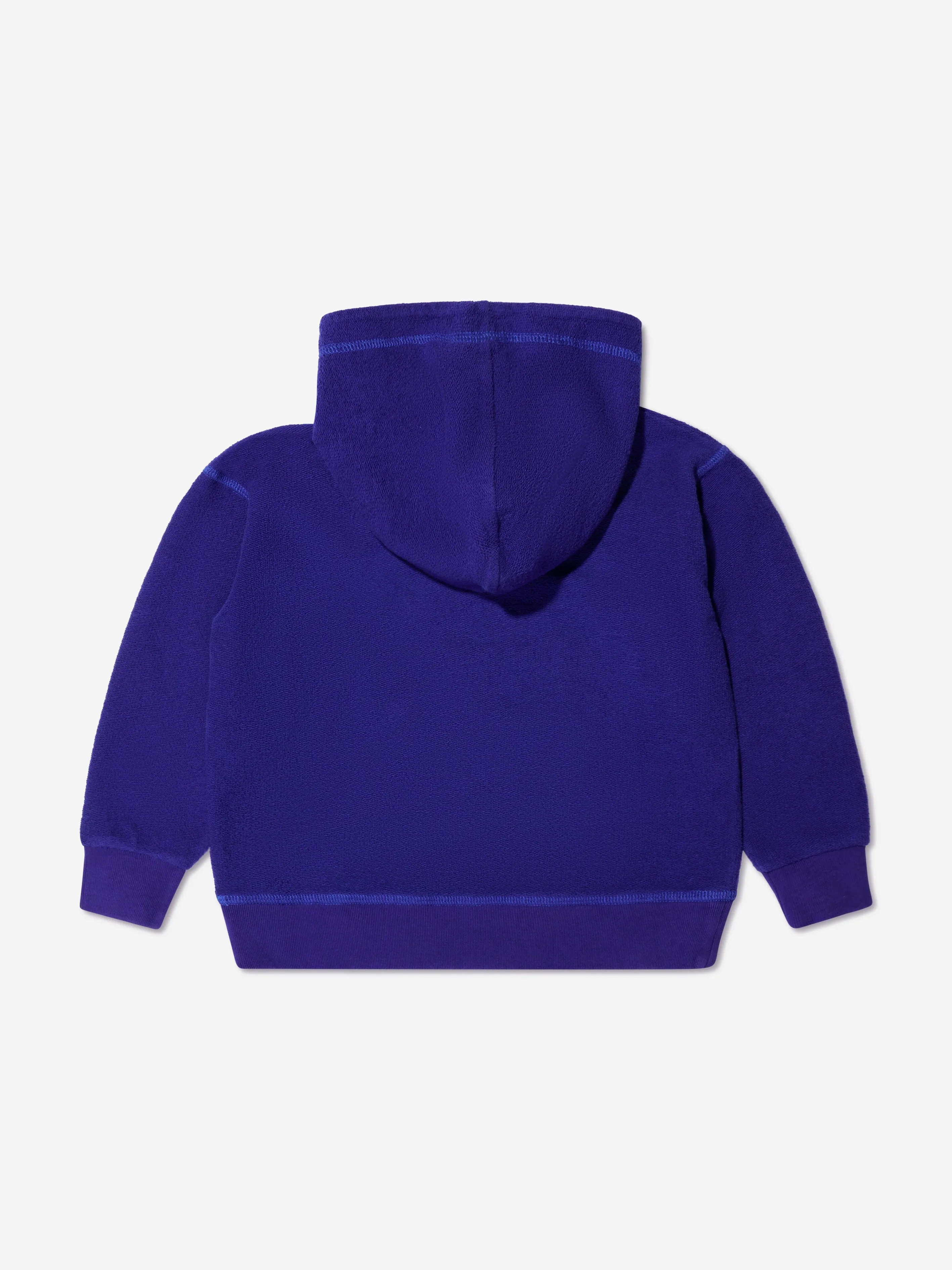 Dsquared2 Kids Logo Hoodie In Blue