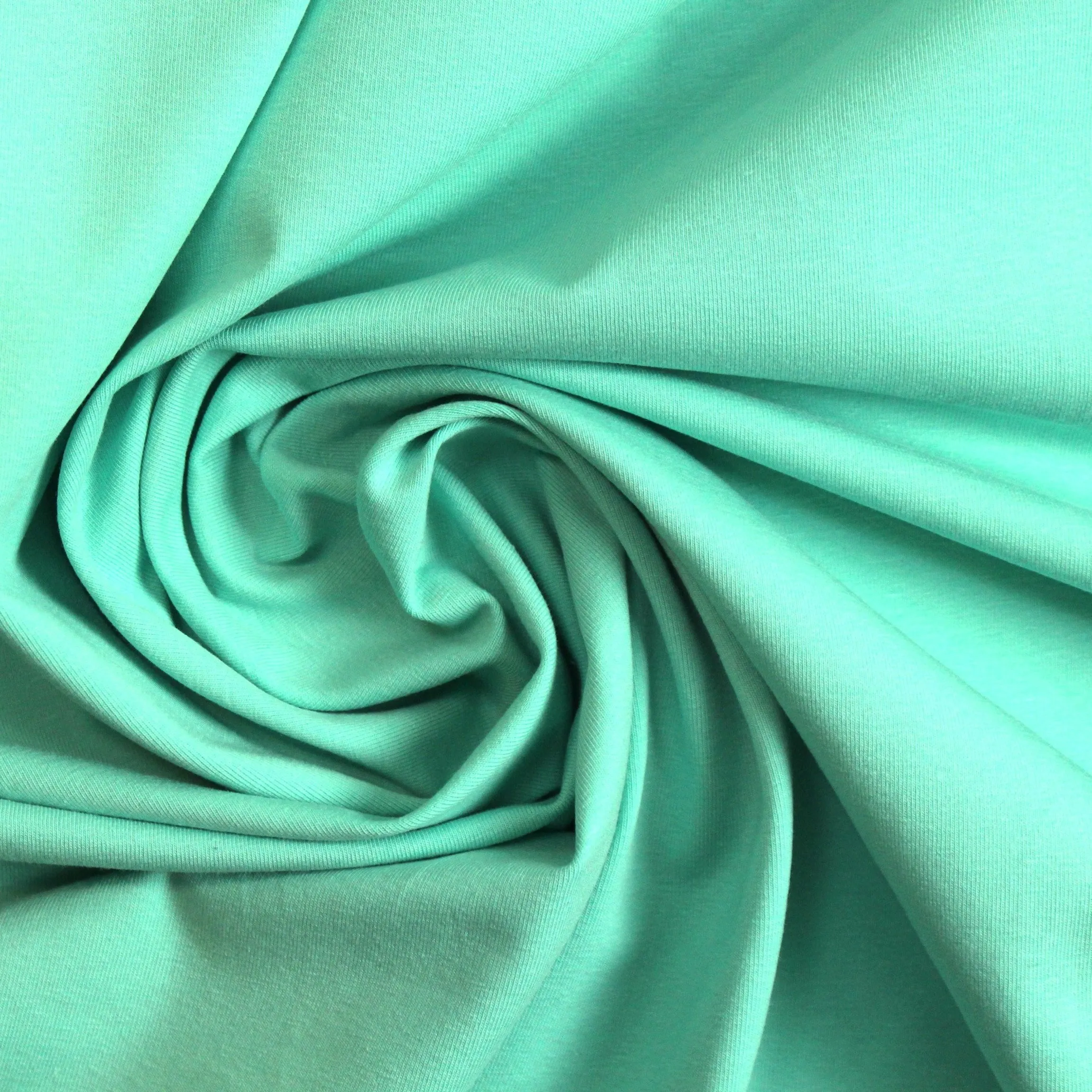 Dutch 220 gms cotton/spandex knit - cool mint