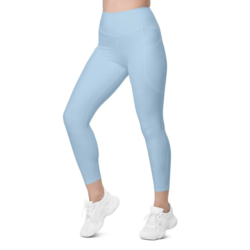 ELEVATED ESSENTIALS, THE PERFECT SIDE POCKET LEGGING BABE BLUE