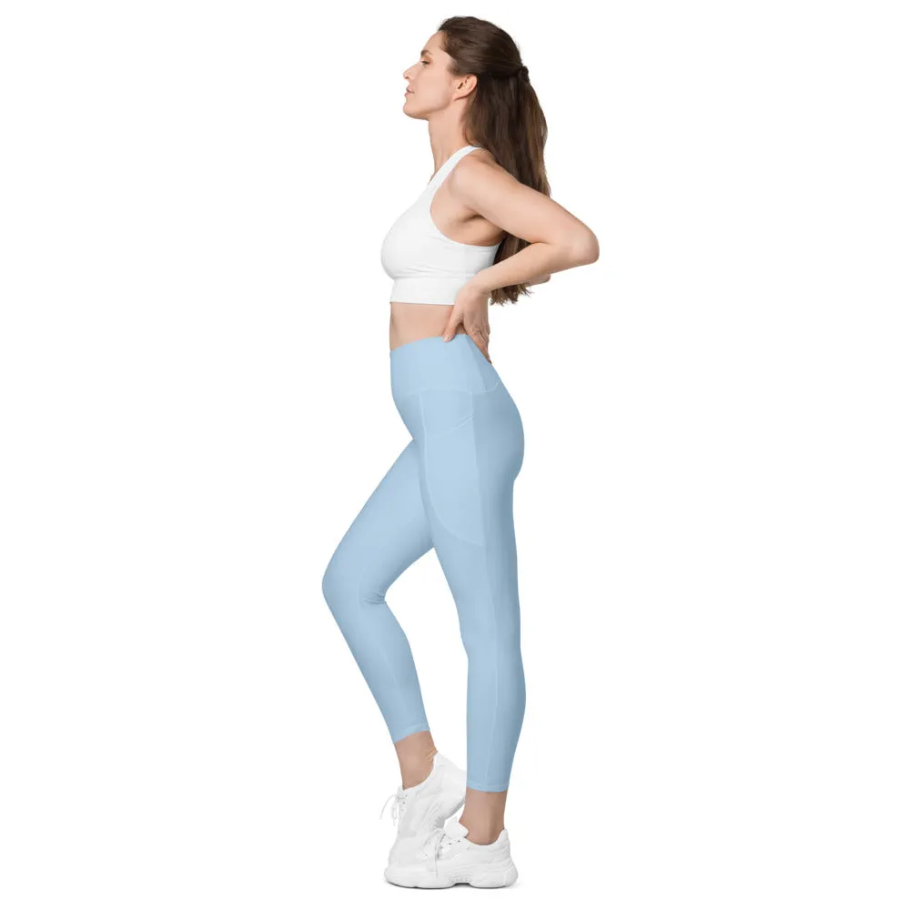 ELEVATED ESSENTIALS, THE PERFECT SIDE POCKET LEGGING BABE BLUE