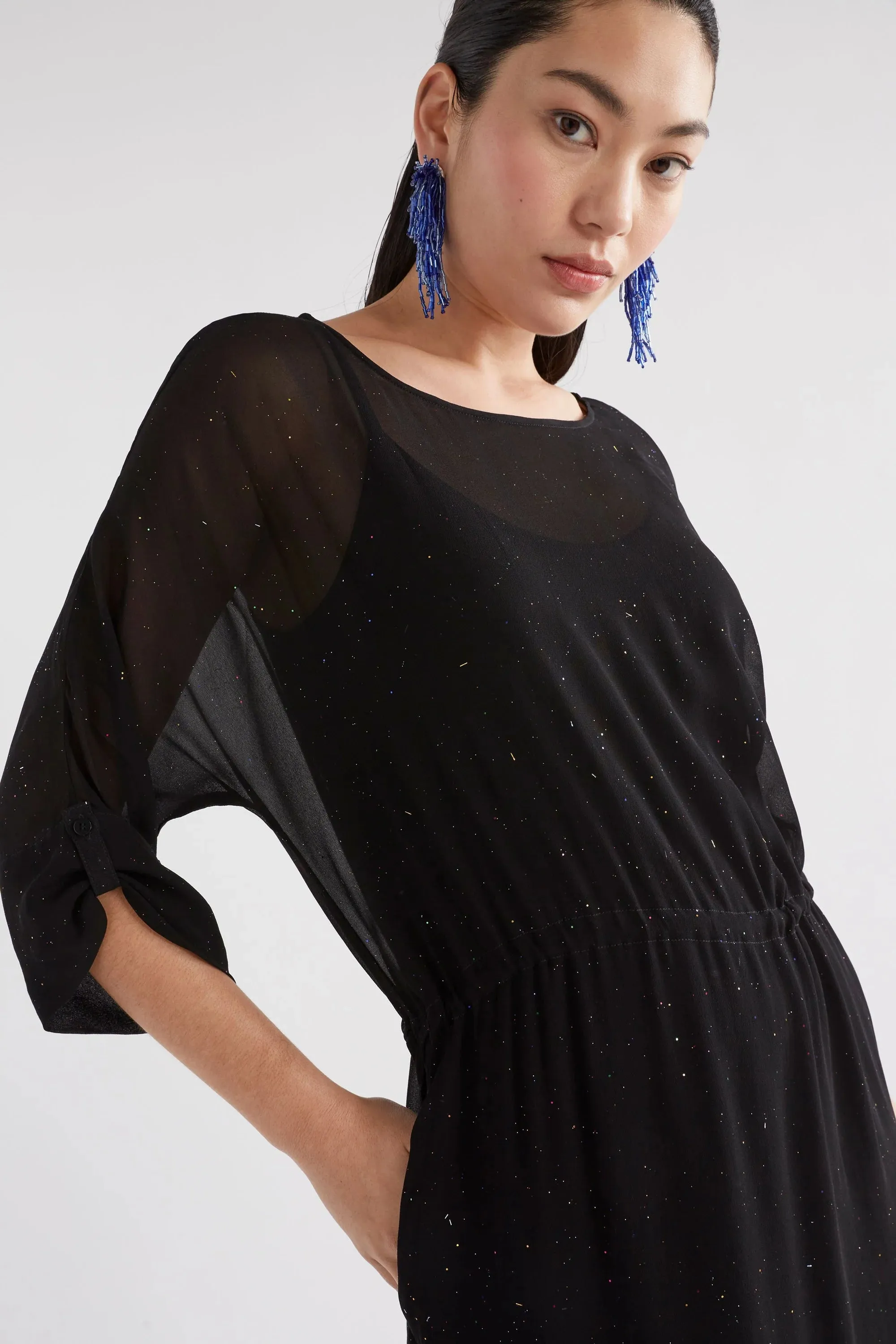 ELK Gille Dress - Black Multi Glitter