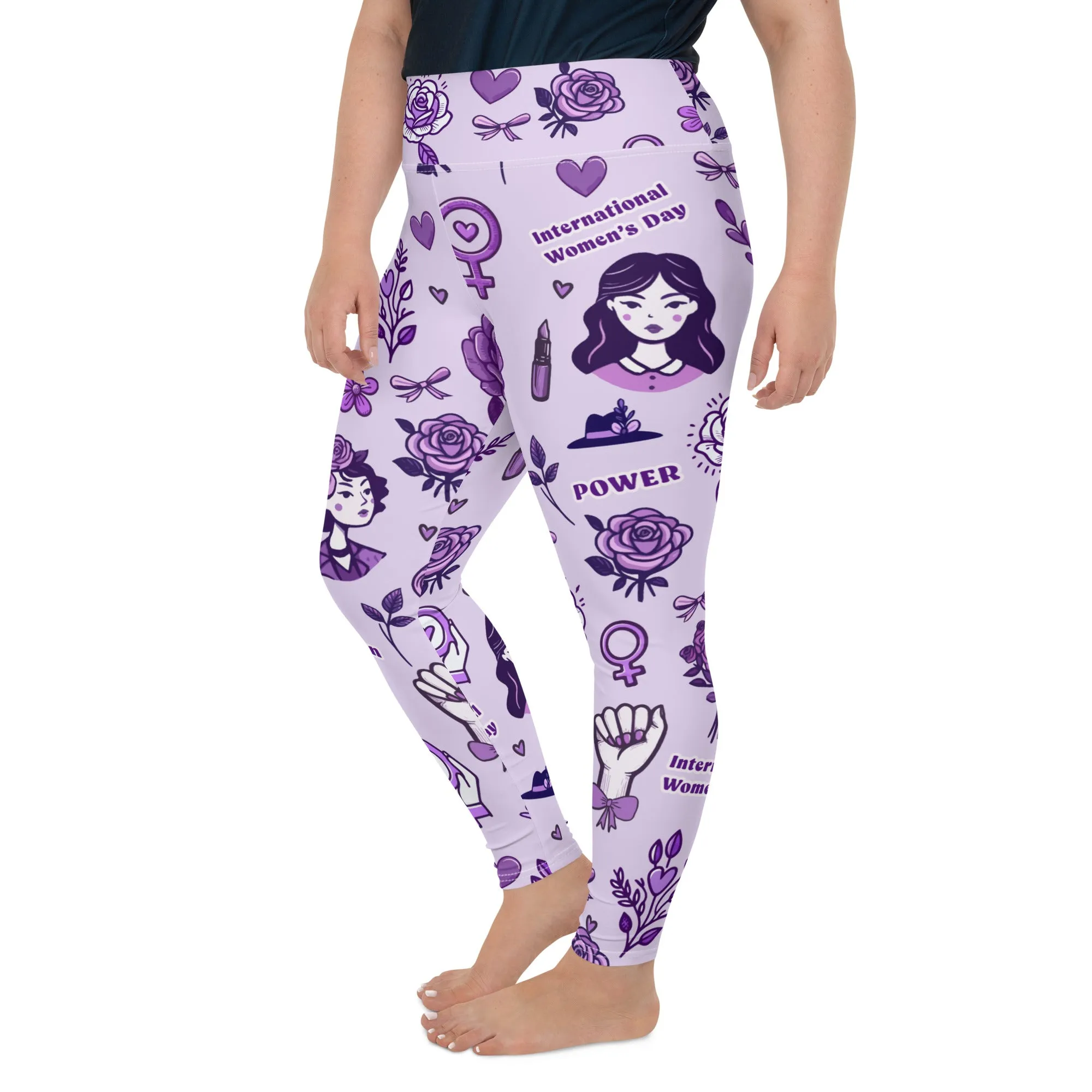 Empowered Women Plus Size Leggings