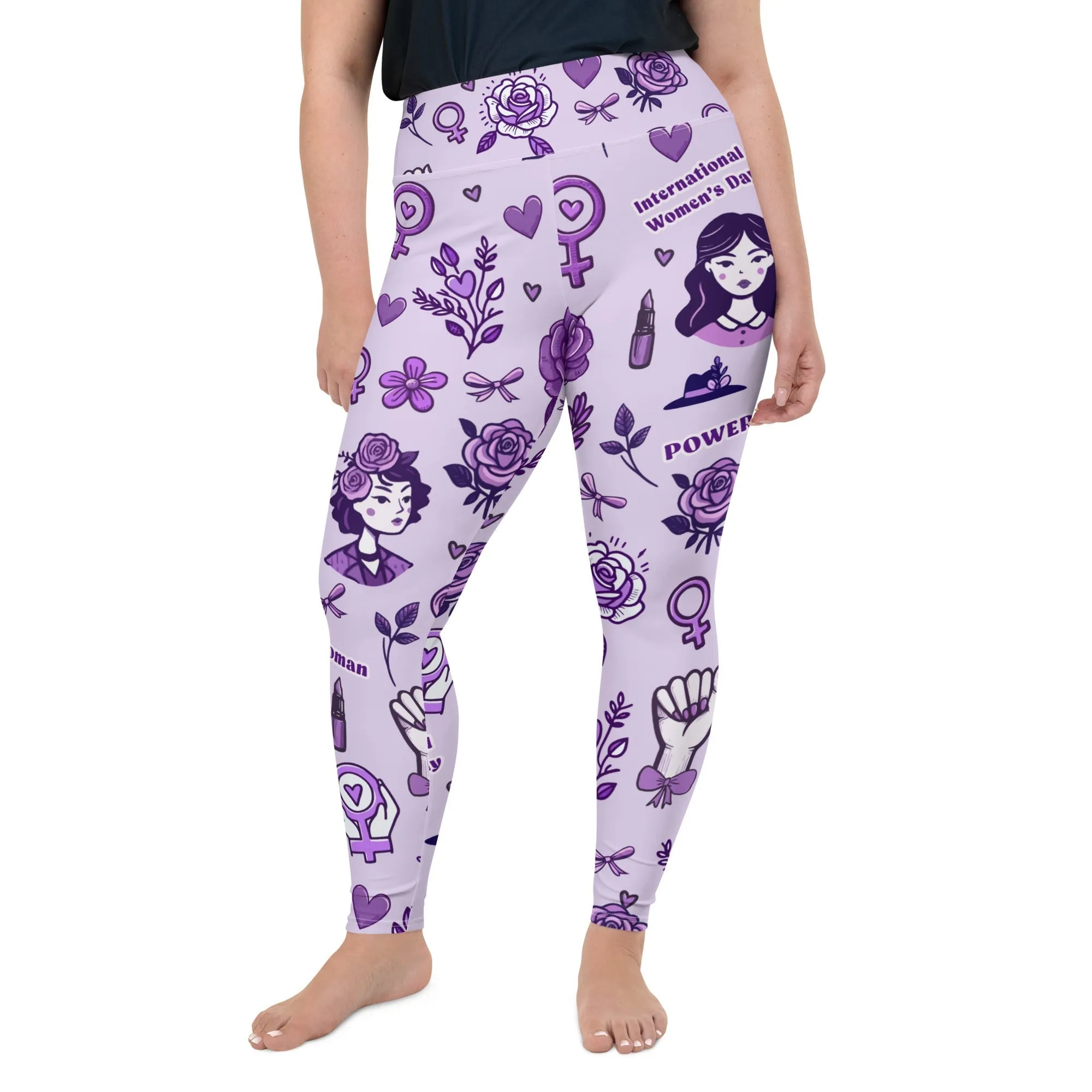 Empowered Women Plus Size Leggings