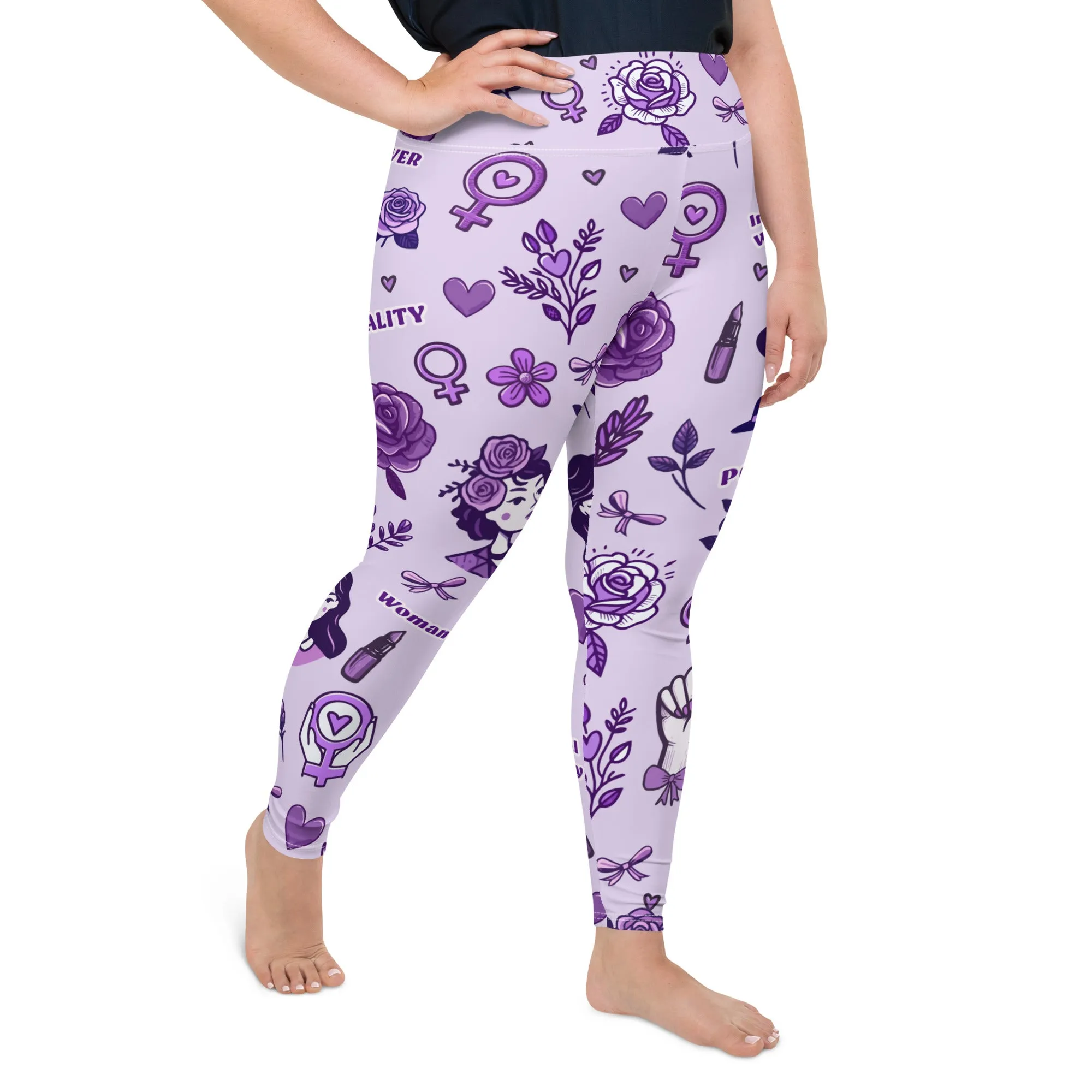 Empowered Women Plus Size Leggings