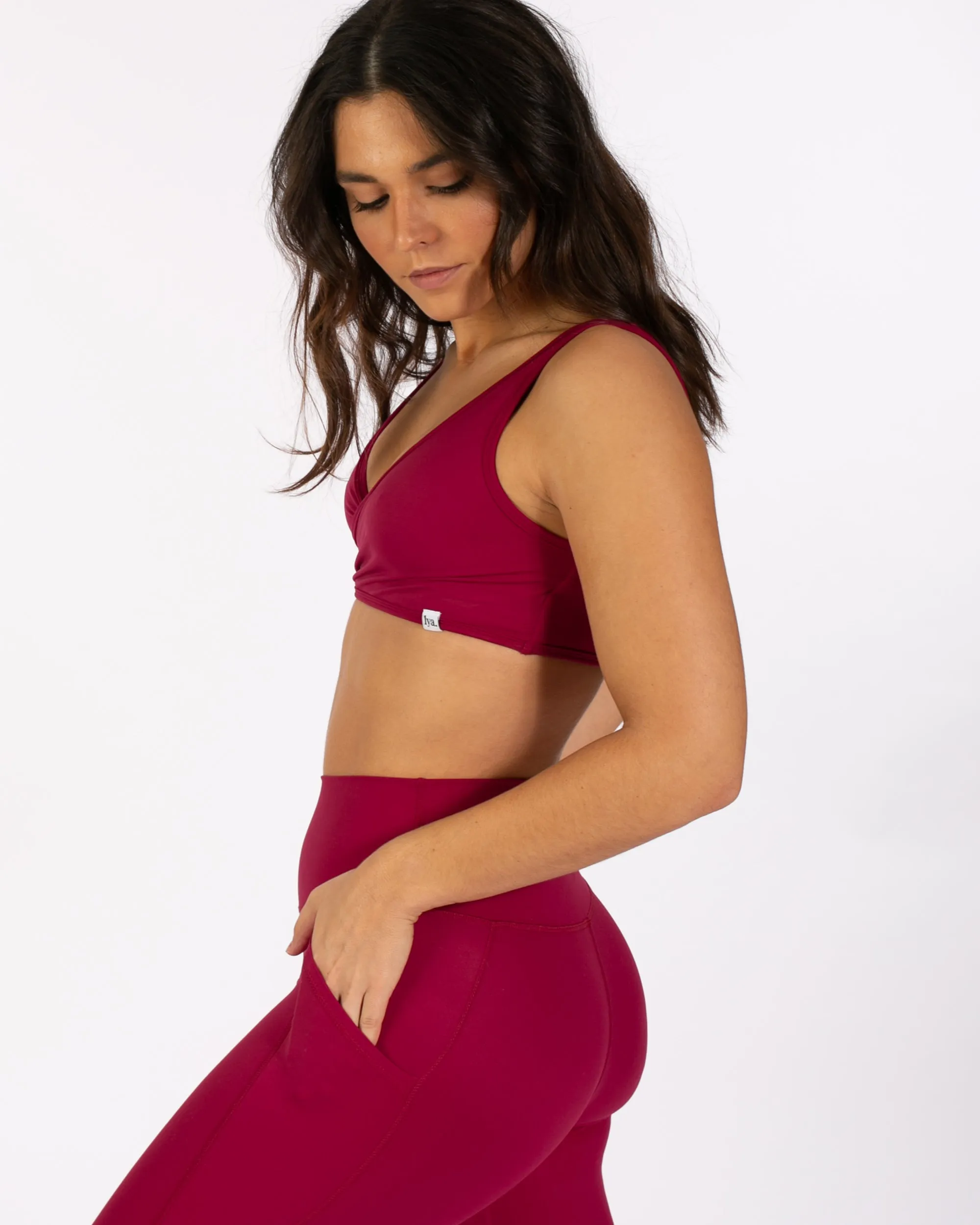 Energy Sports Bra - Cherry