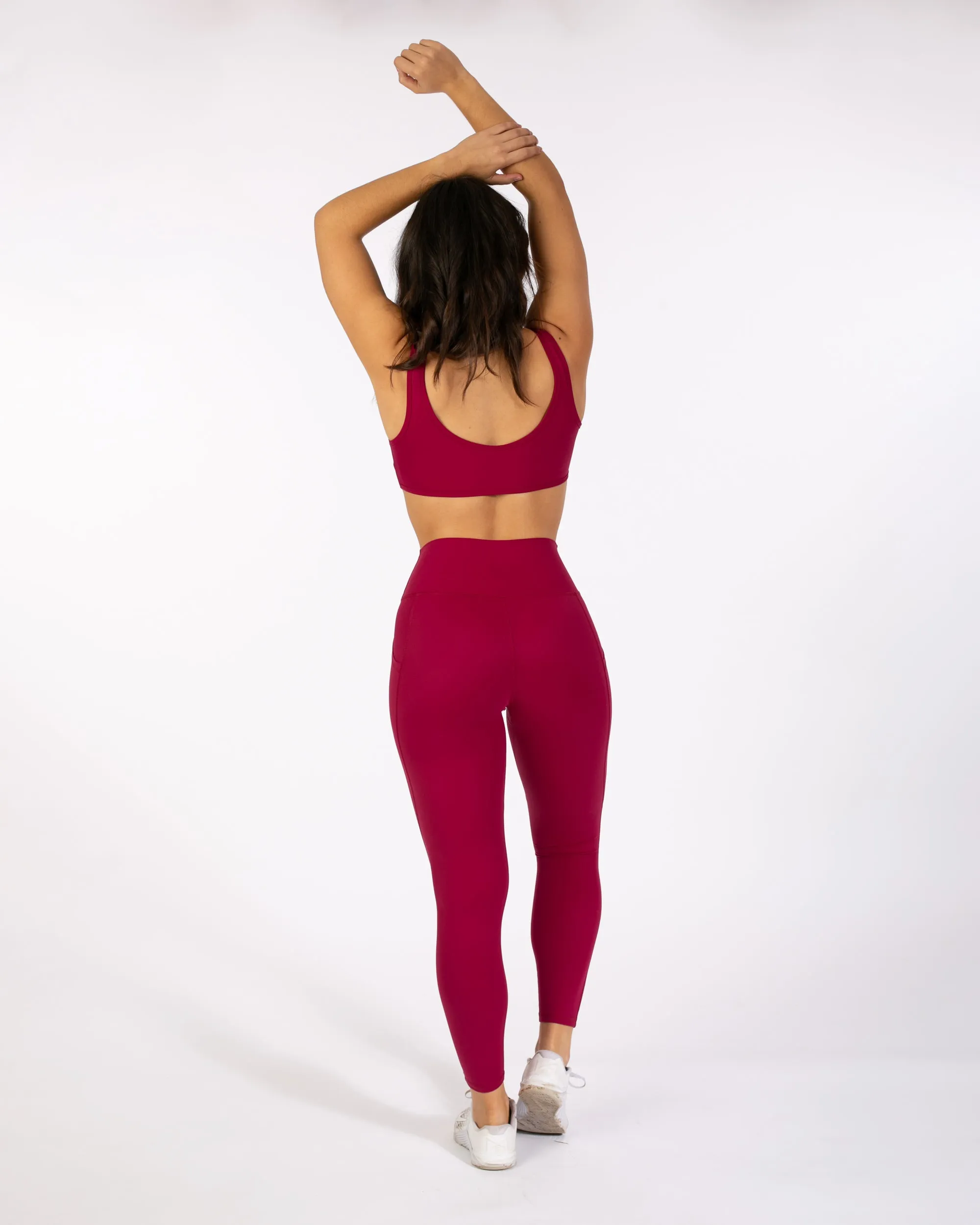 Energy Sports Bra - Cherry