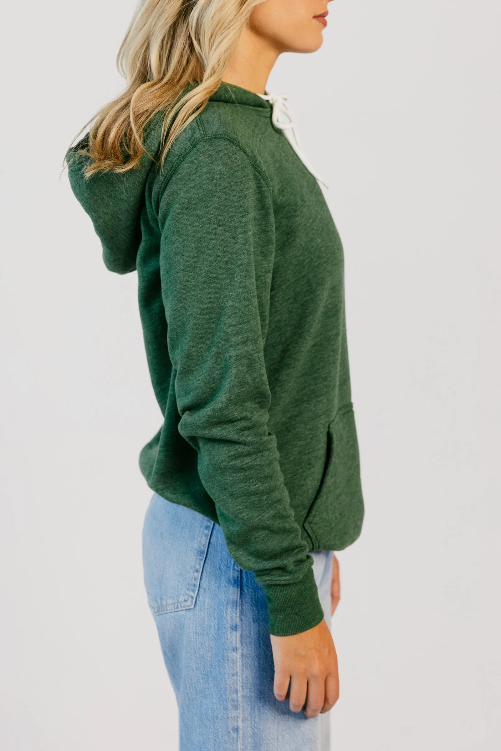 Essential Forest Green Hoodie