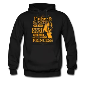 Father & Daughter Hero & Princess Men's Hoodie