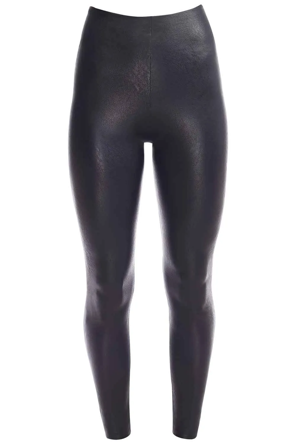 Faux Leather Leggings Black