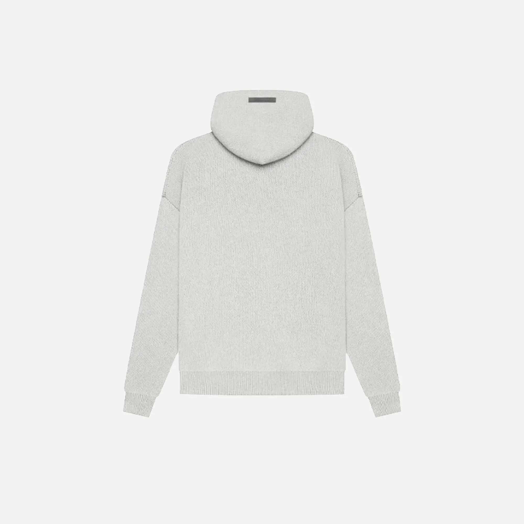 Fear of God Essentials Knit Pullover Hoodie (SS21) Light Heather Oatmeal