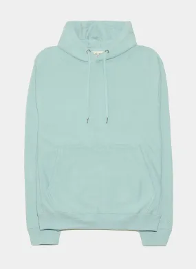 Fleece Hoodie Mens Hoodie (Mineral Blue)