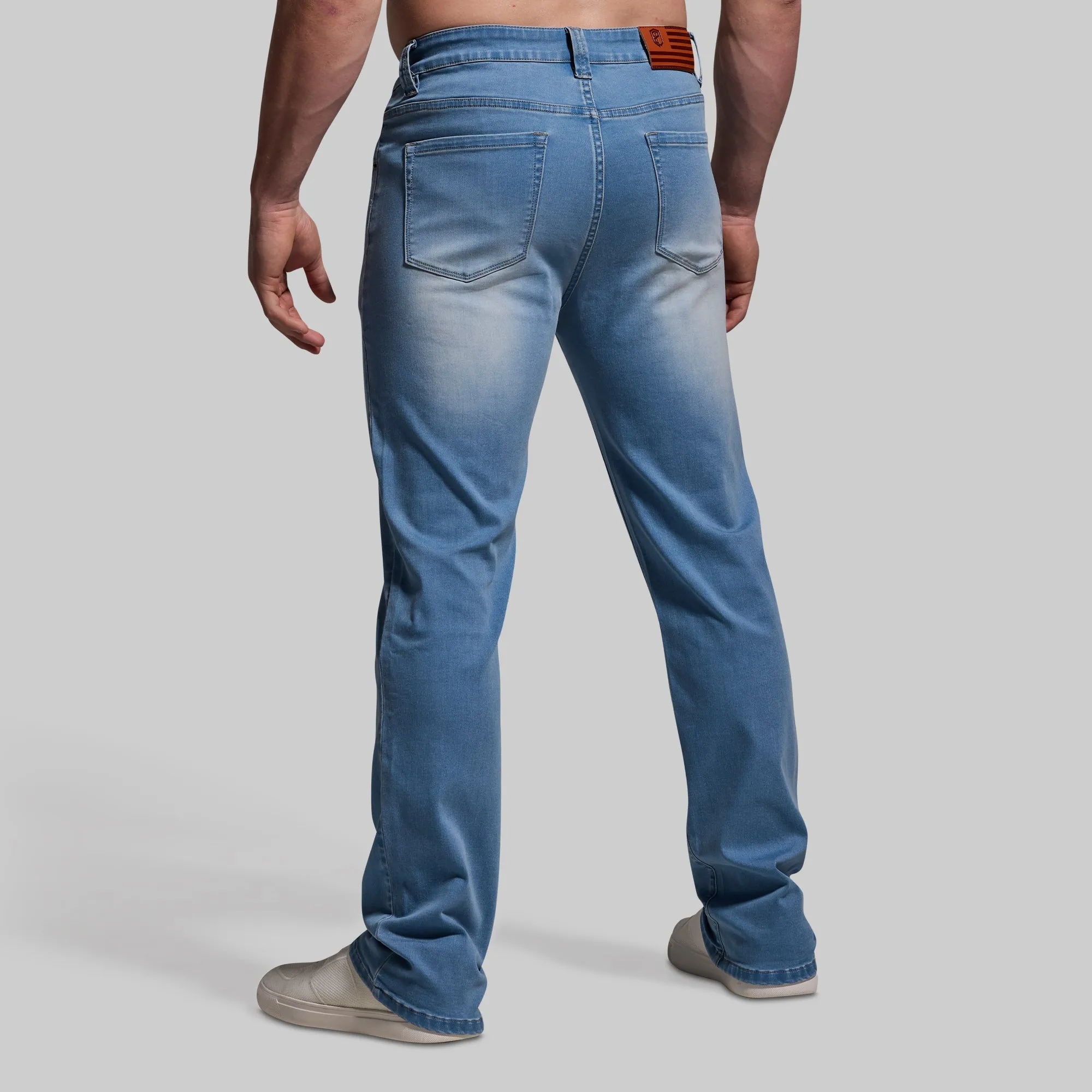 FLEX Stretchy Athletic Fit Jean (Light Wash)