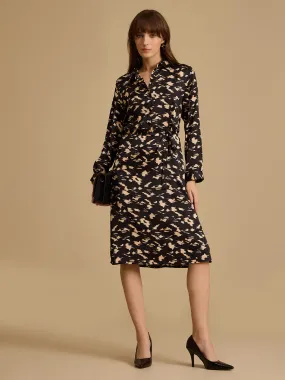 Foster Printed Midi Dress