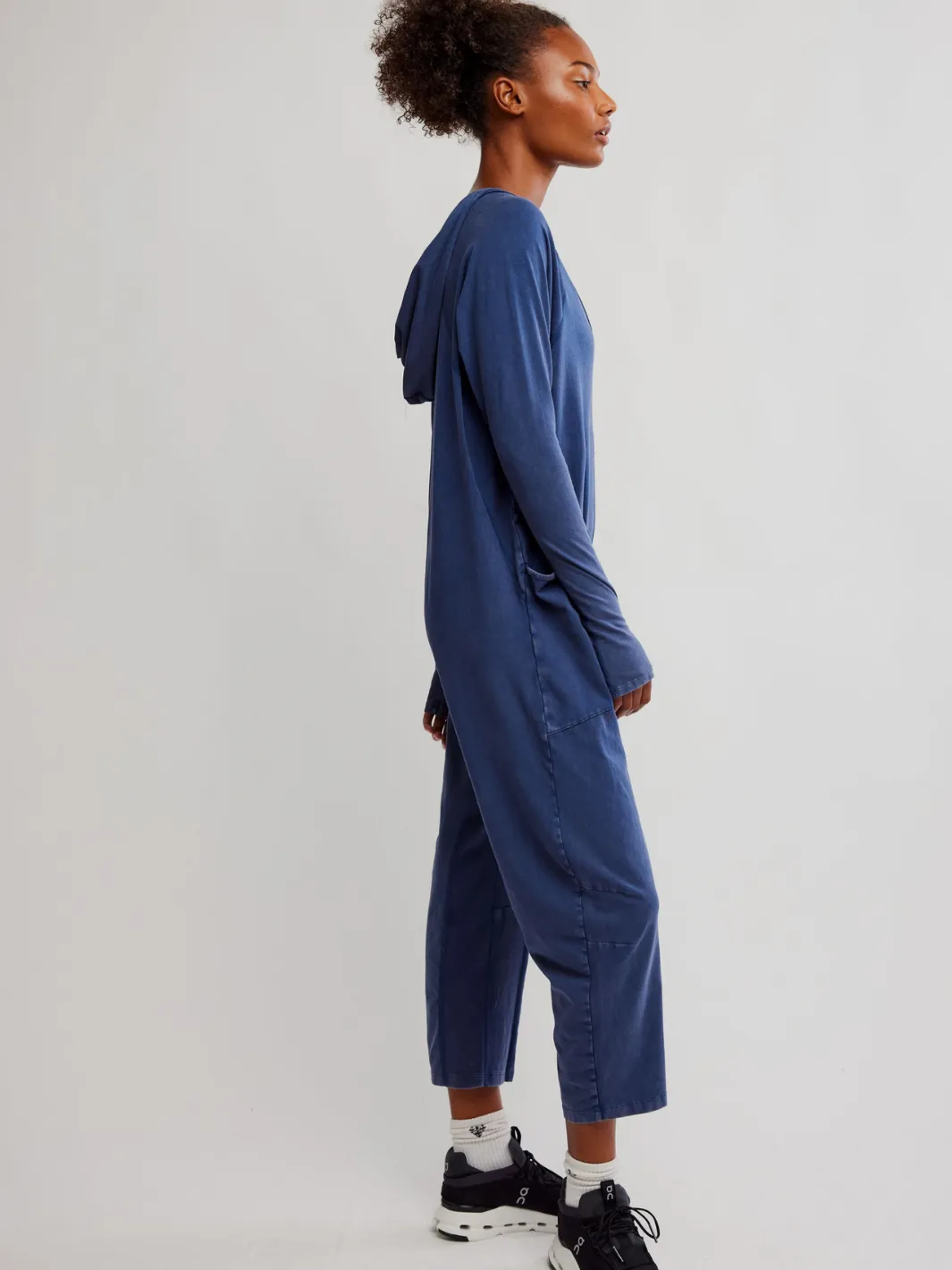 FREE PEOPLE - Hot Shot Long Sleeve One Jumpsuit