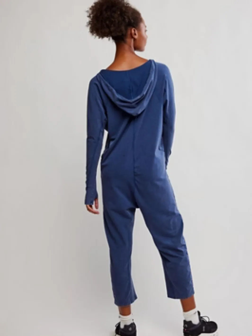 FREE PEOPLE - Hot Shot Long Sleeve One Jumpsuit