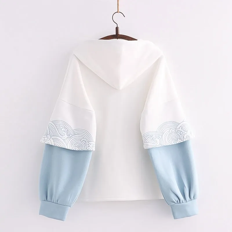 Frozen Tale Kawaii Aesthetic Hoodie