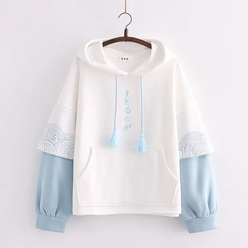 Frozen Tale Kawaii Aesthetic Hoodie