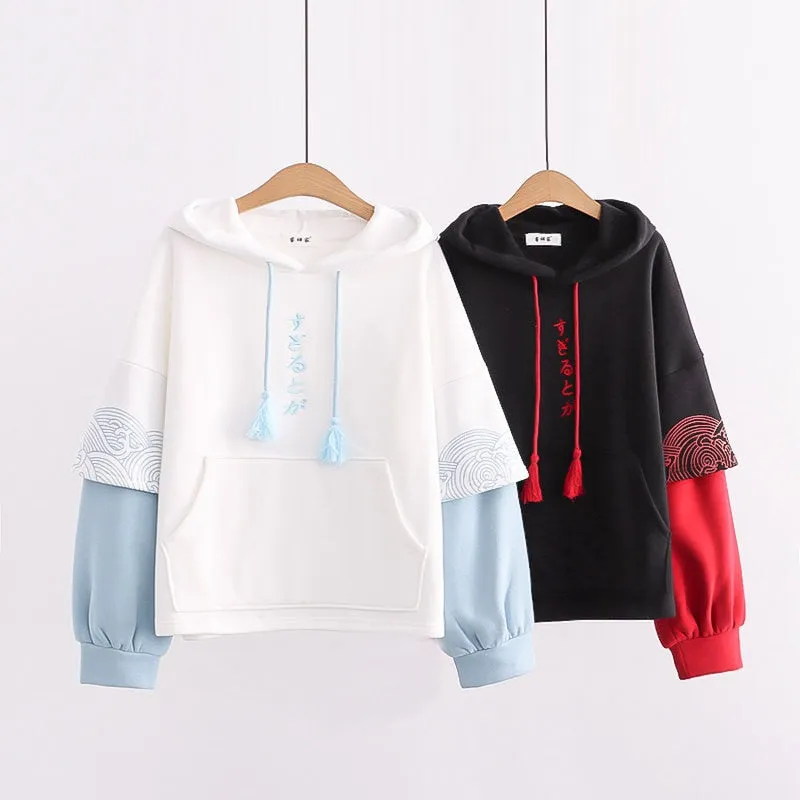 Frozen Tale Kawaii Aesthetic Hoodie