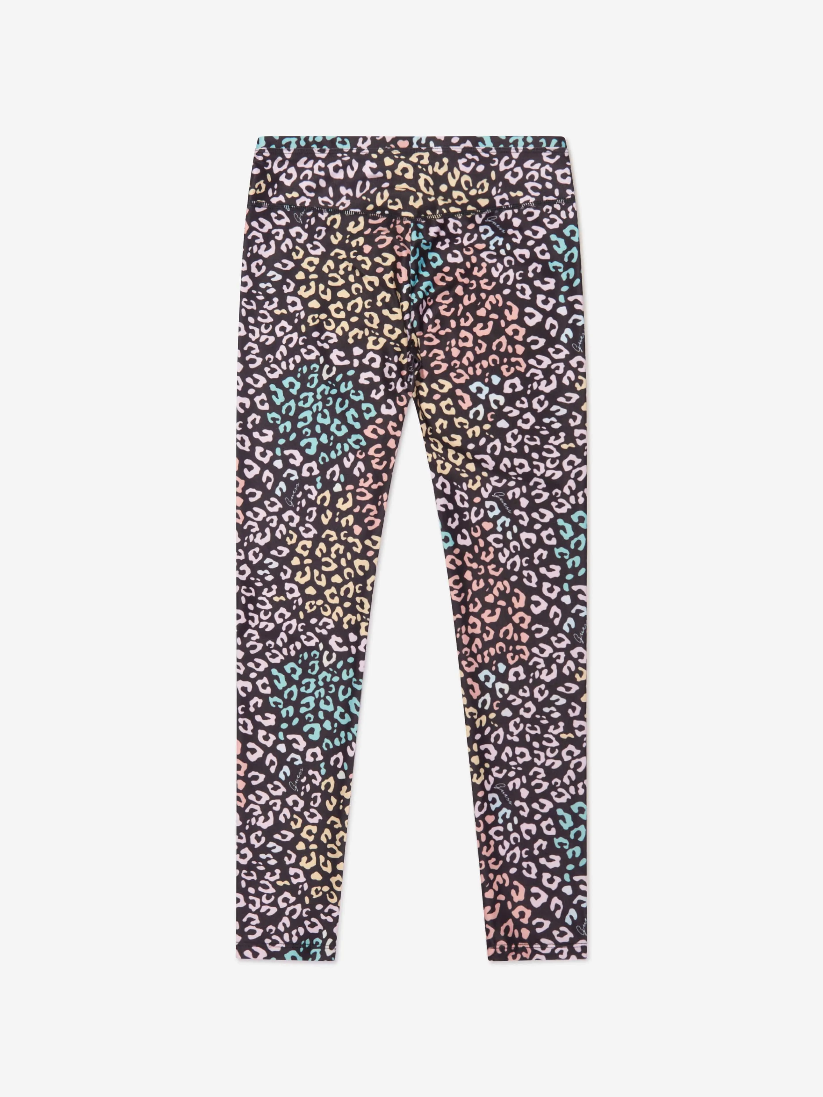 Guess Girls Leopard Print Leggings