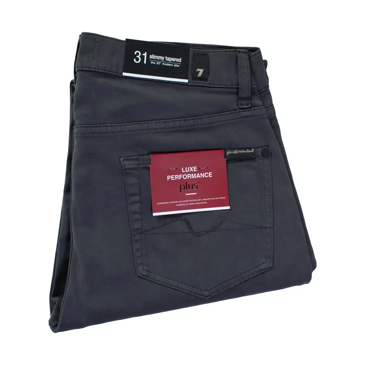 Gun Metal Slimmy Tapered Jeans