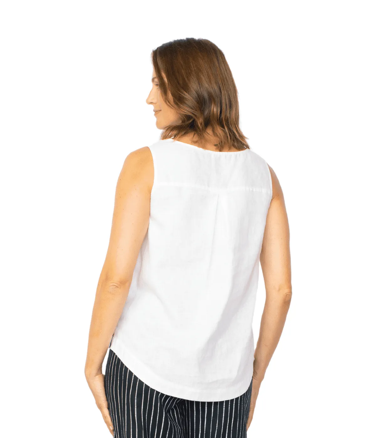 Habitat Sale, 41525 Side Button Tank, Gull 50% Off Regular Price