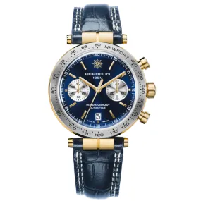 Herbelin Newport Automatic Chrono Men's Blue Watch 256T35