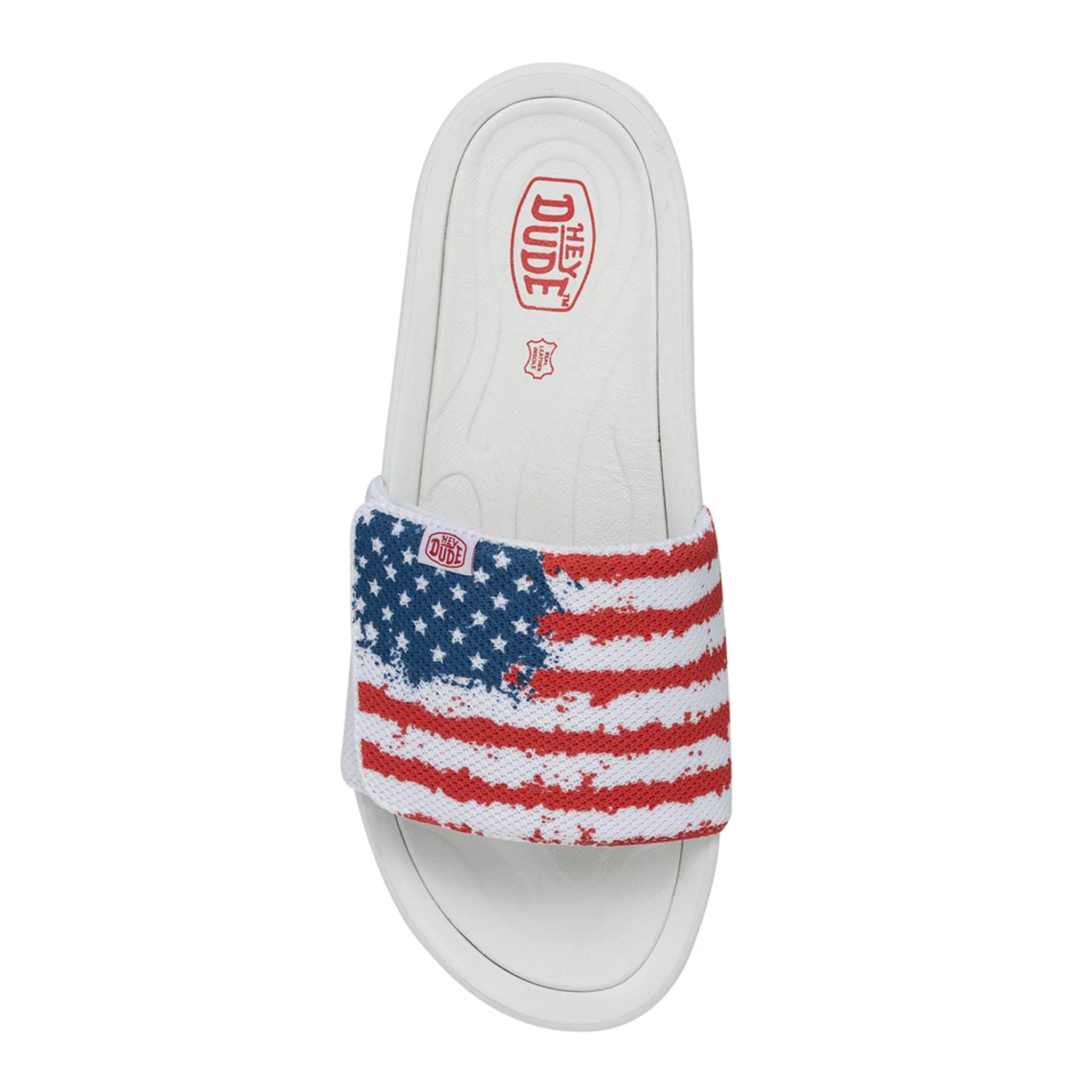 Hey Dude Men's Phoenix Flag Slides