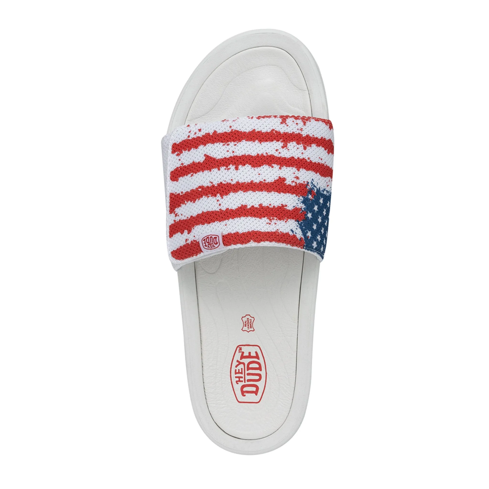 Hey Dude Men's Phoenix Flag Slides