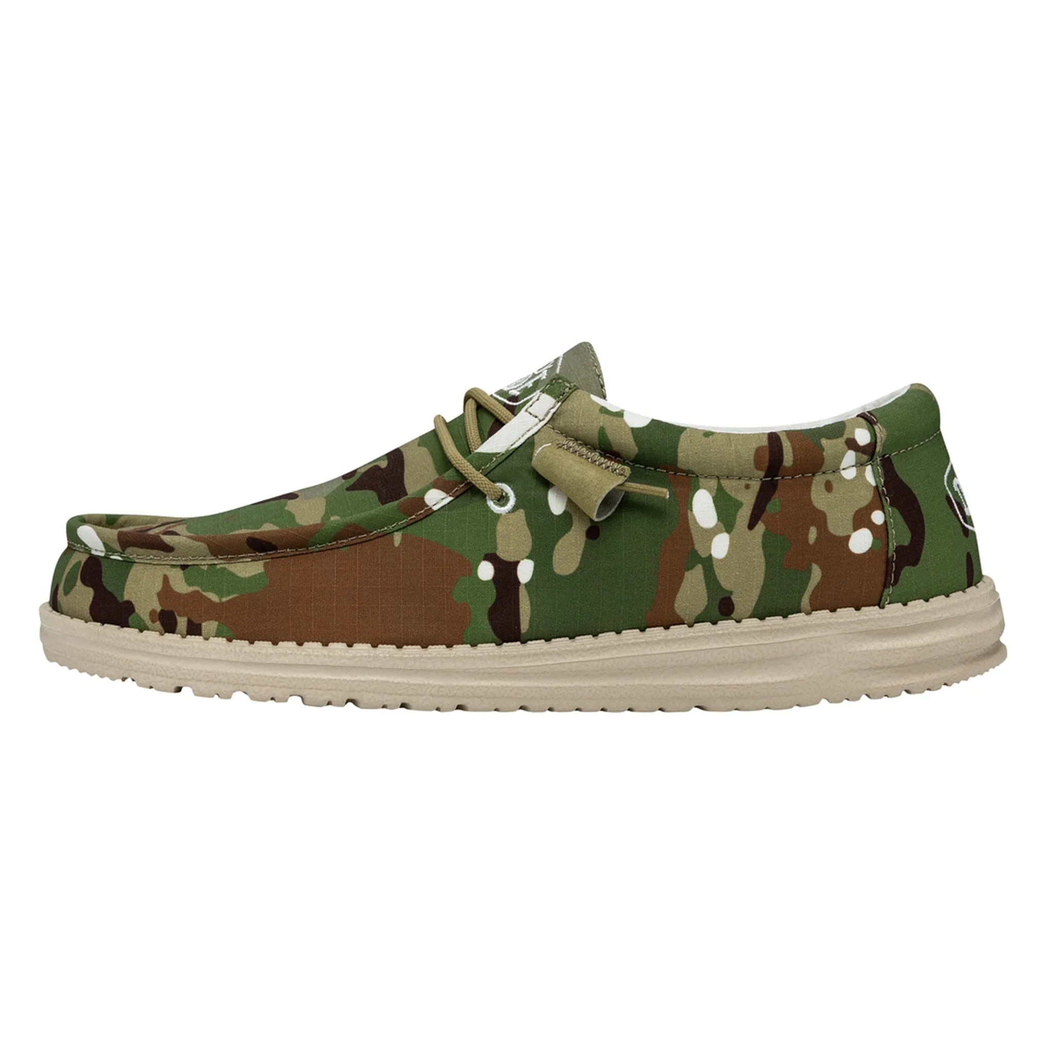 Hey Dude Men's Wally Ripstop Multi Camo