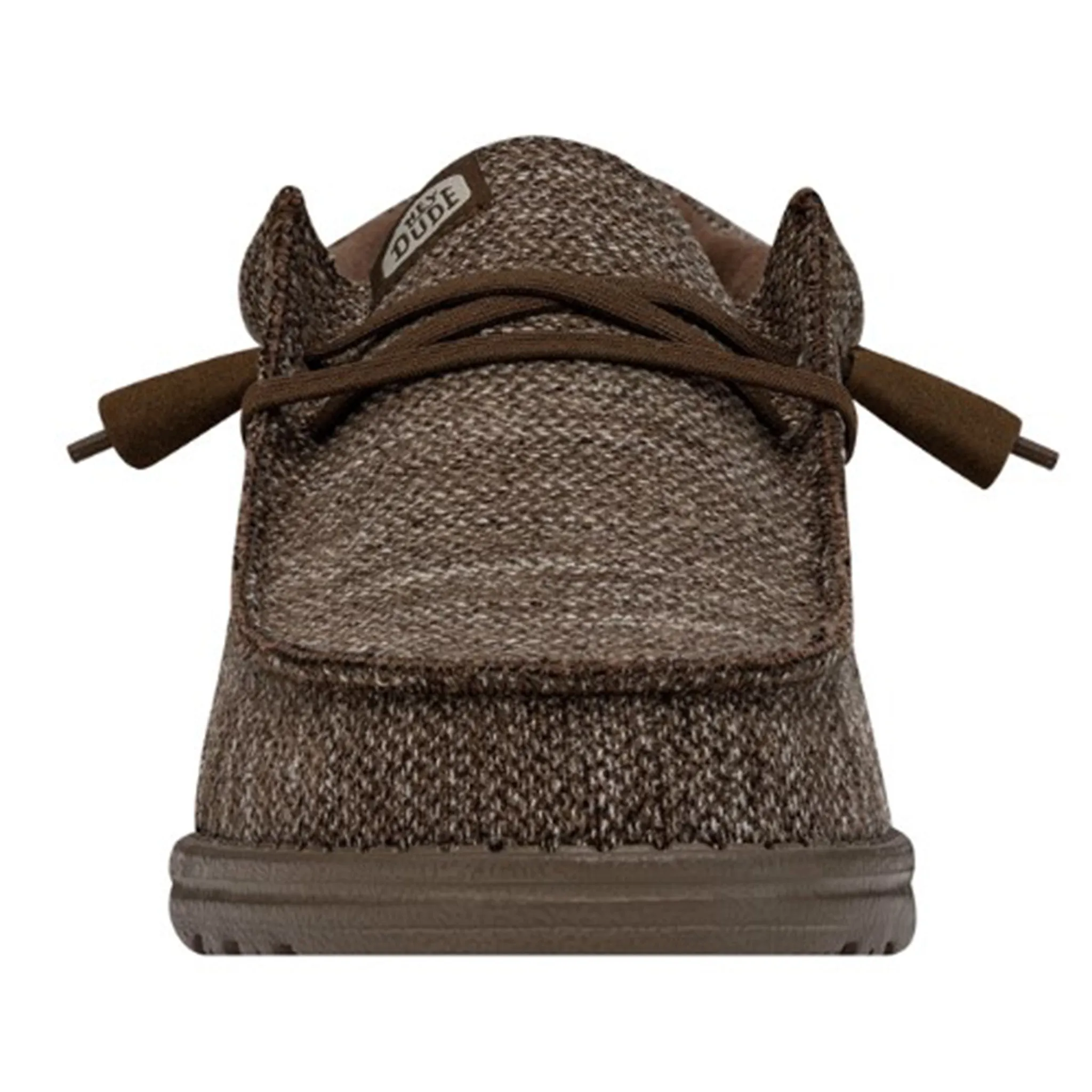 Hey Dude Wally Stitch Fleck Woven Brown