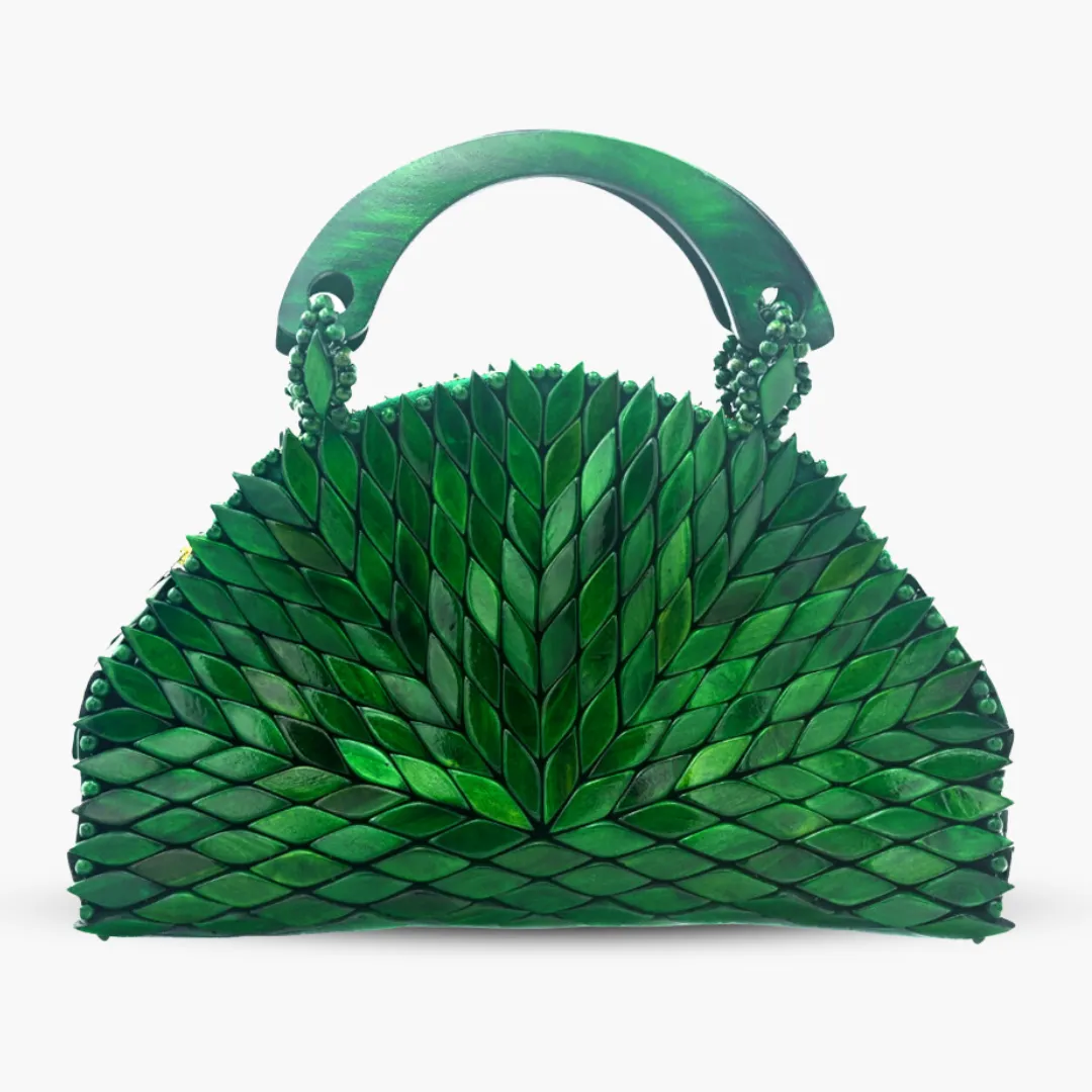 Ibiza Handbag - Emerald Green