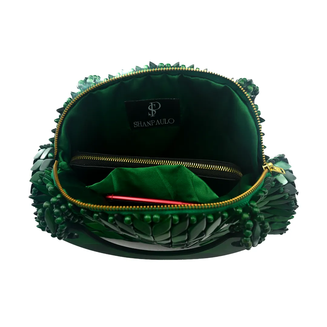 Ibiza Handbag - Emerald Green