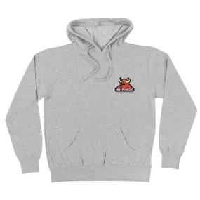 INDEPENDENT X TOY MACHINE SWEATER TOY MASH UP HEATHER GREY