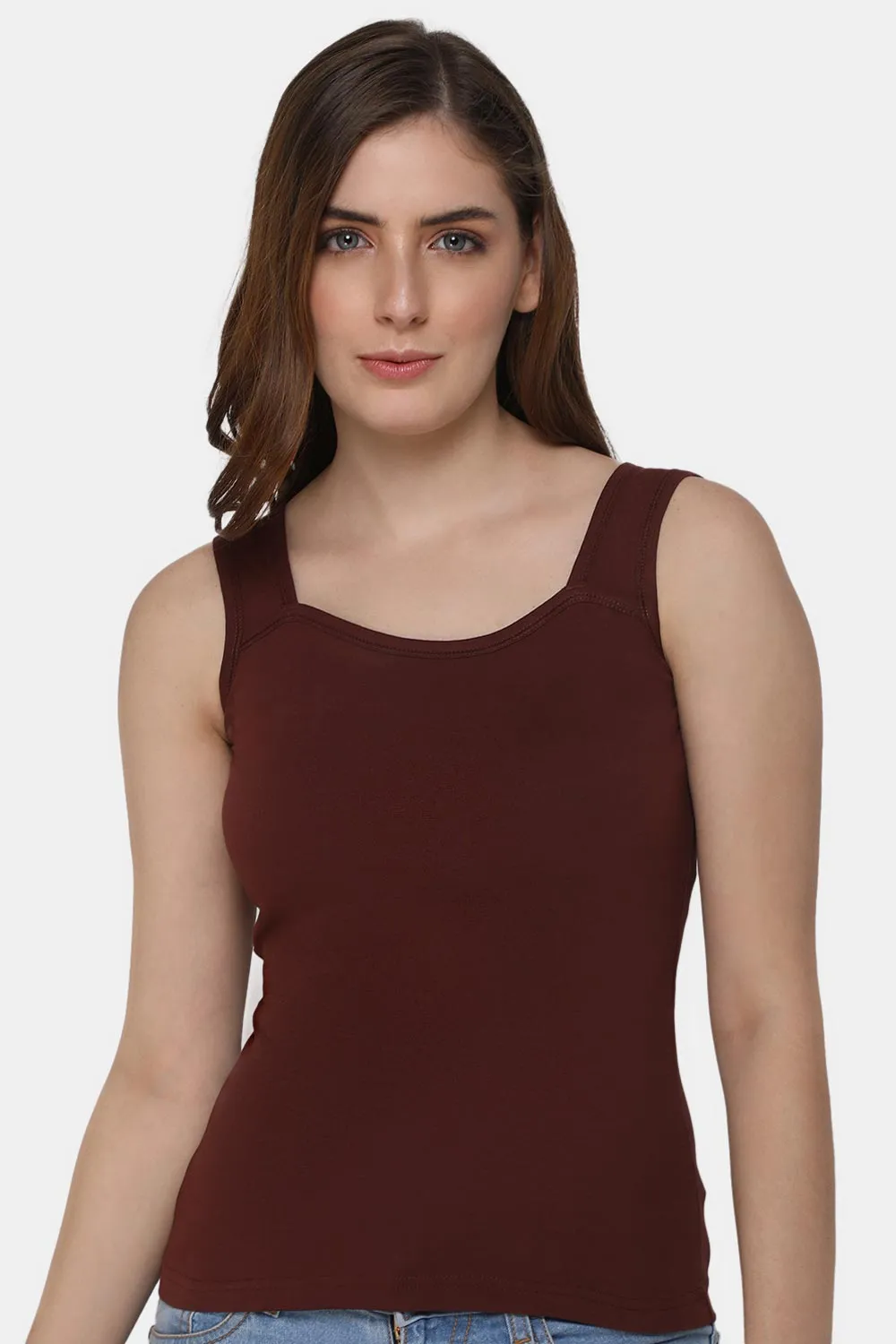 Intimacy Tanktop IN07 - Coffee Brown