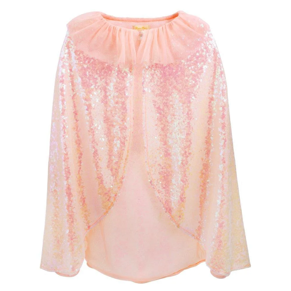 Iridescent Sequin Cape Dress Up