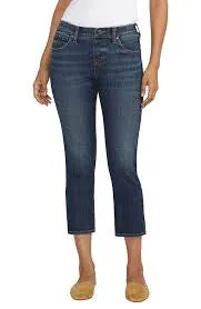 JAG Maya Denim Capri J4320EAE440-NIFL Night Flight Blue