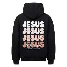 Jesus x John 14:6 Oversized Hoodie BackPrint