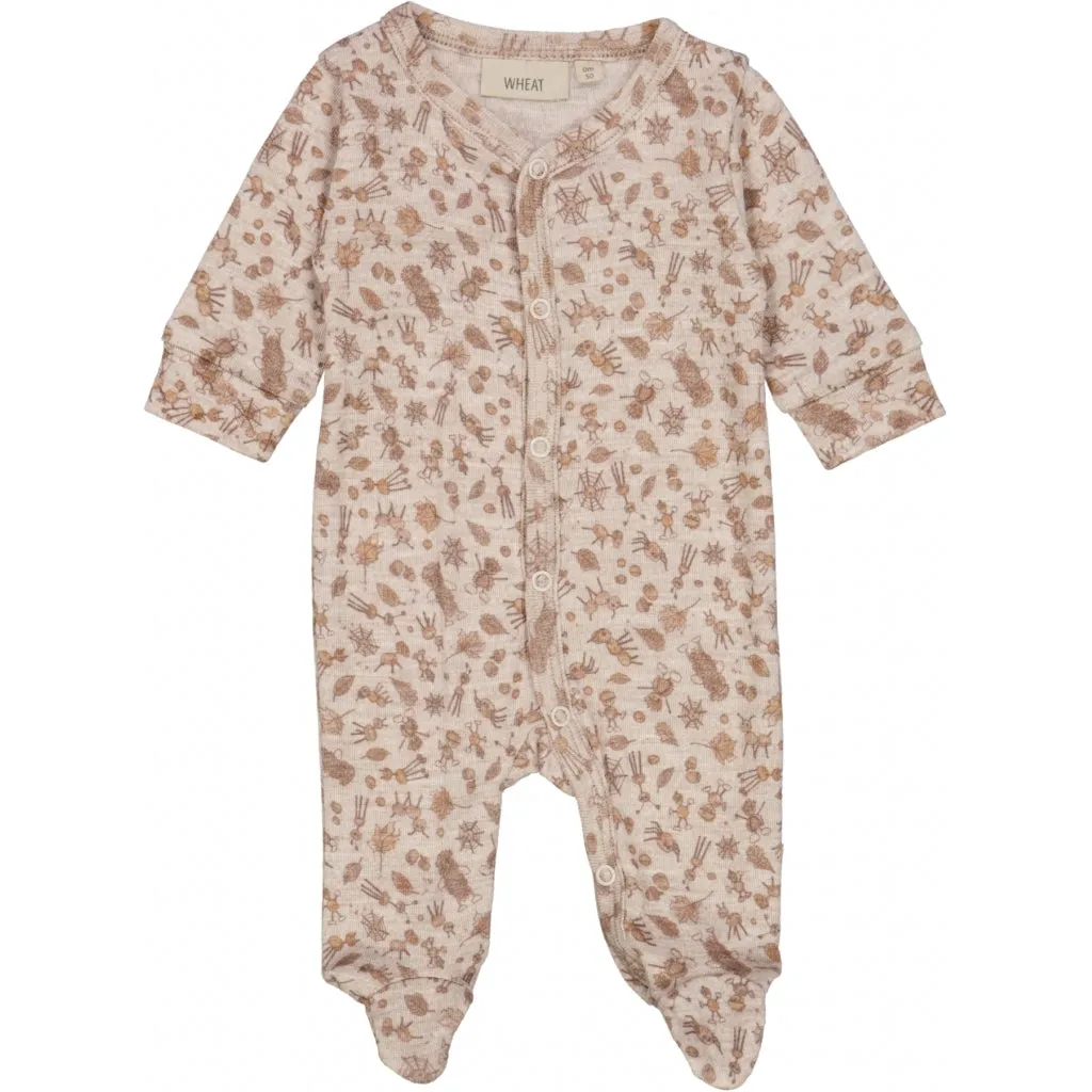 Jumpsuit Ellie Wool - beige chestnut