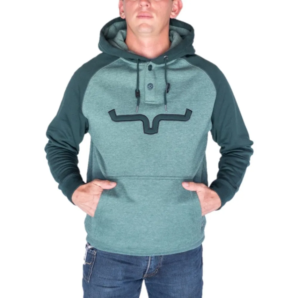 Kimes Ranch Men's Blaze 2 Fleece Forest Green Hoodie BLAZE-GRN