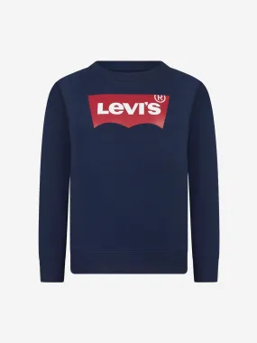 Levi's Wear Boys Cotton Batwing Logo Sweatshirt