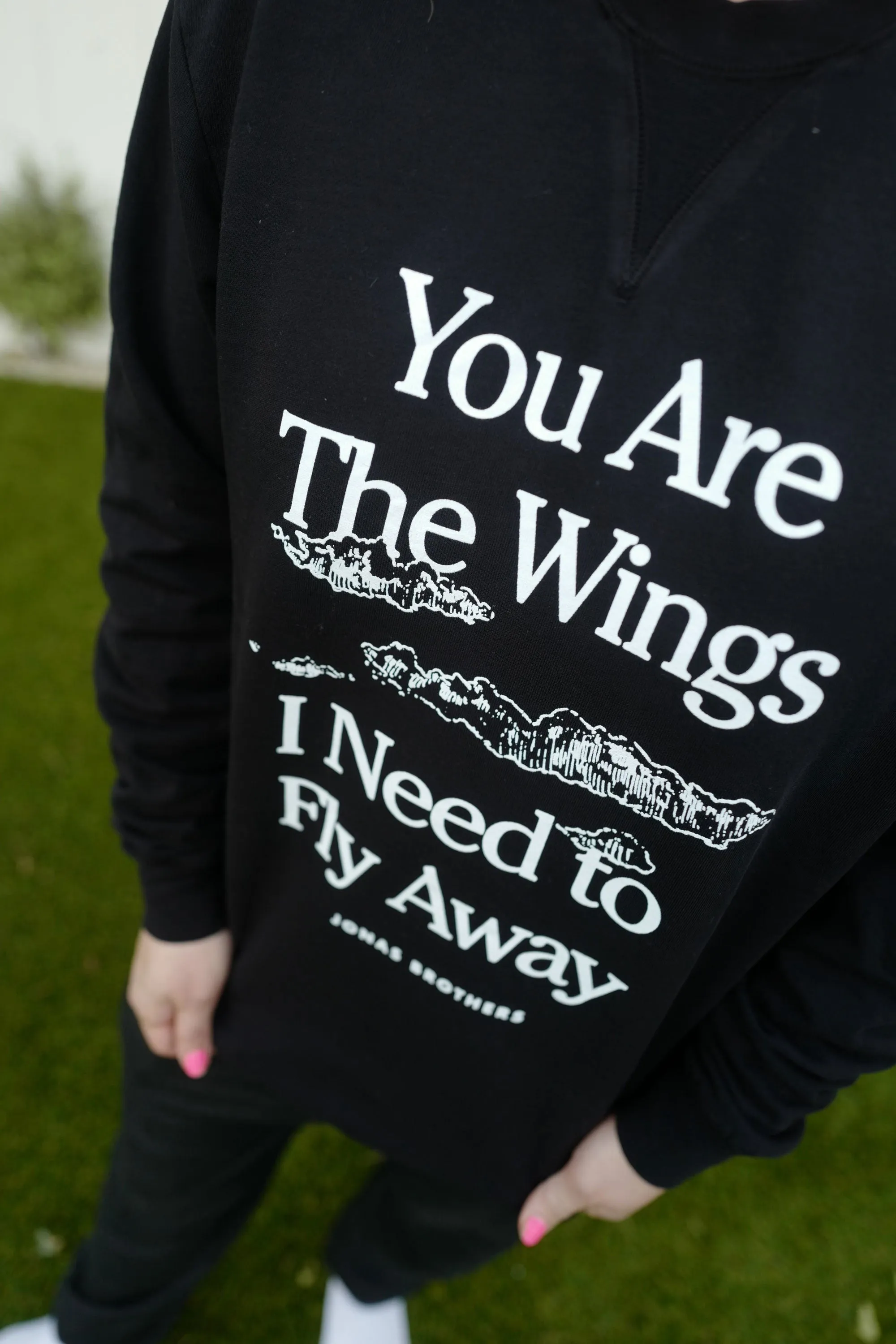 Limited Edition - "You are the Wings" Sweatshirt - Black