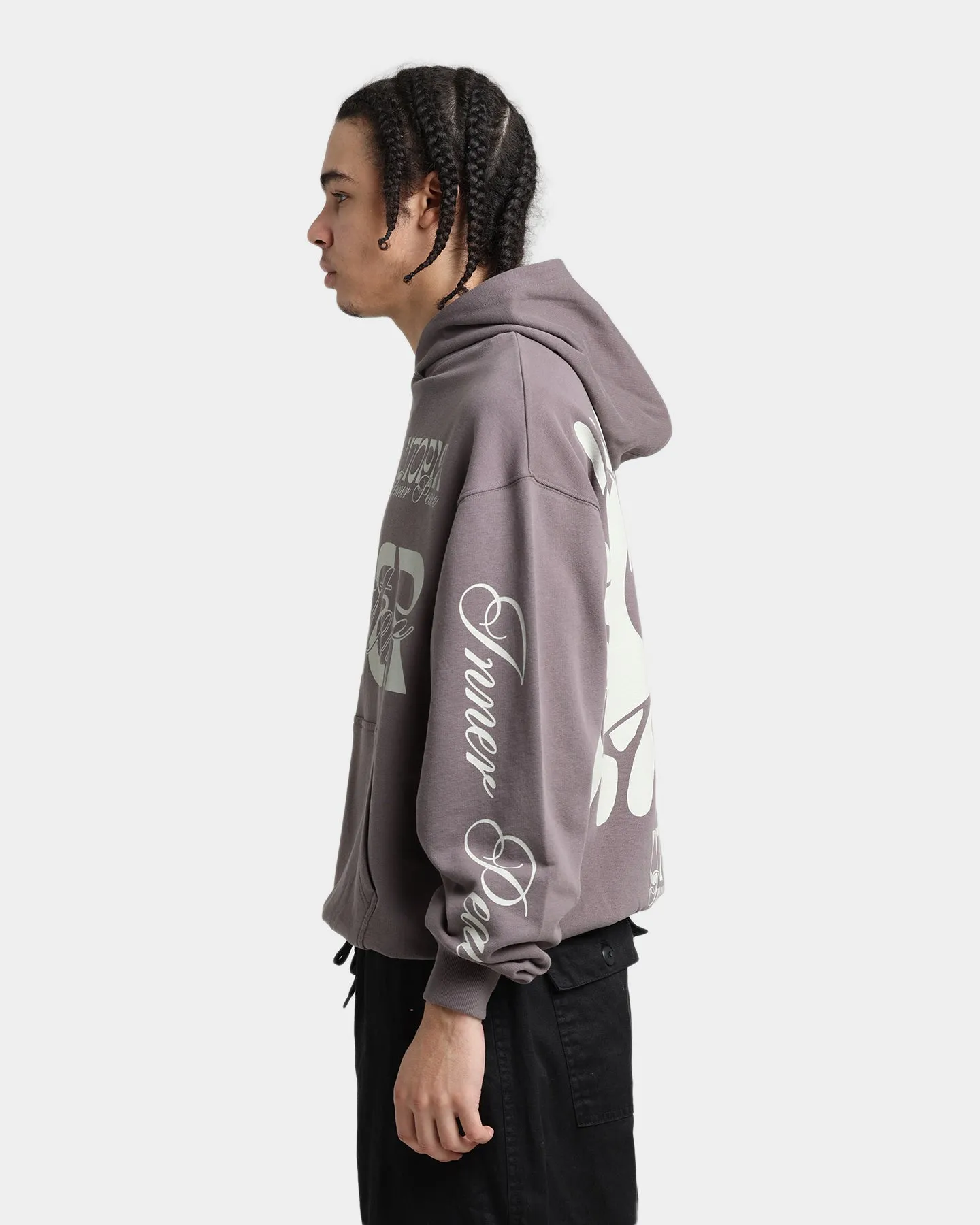 Loiter Inner Peace Hoodie Charcoal