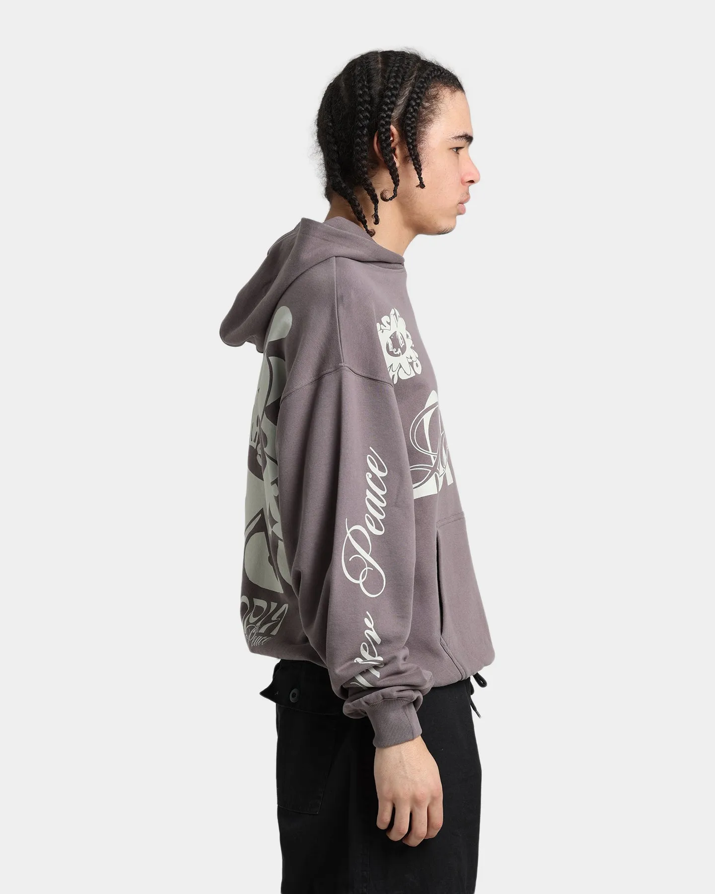 Loiter Inner Peace Hoodie Charcoal