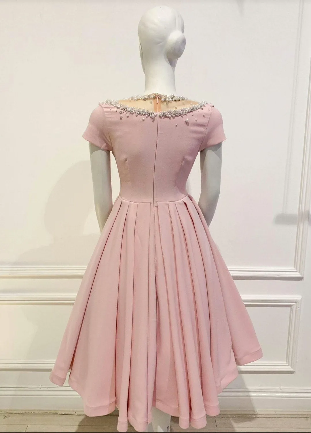 Lolita Dress in Solid Pink