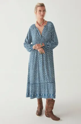 Maison Hotel Antonia Dress in Blue Simone