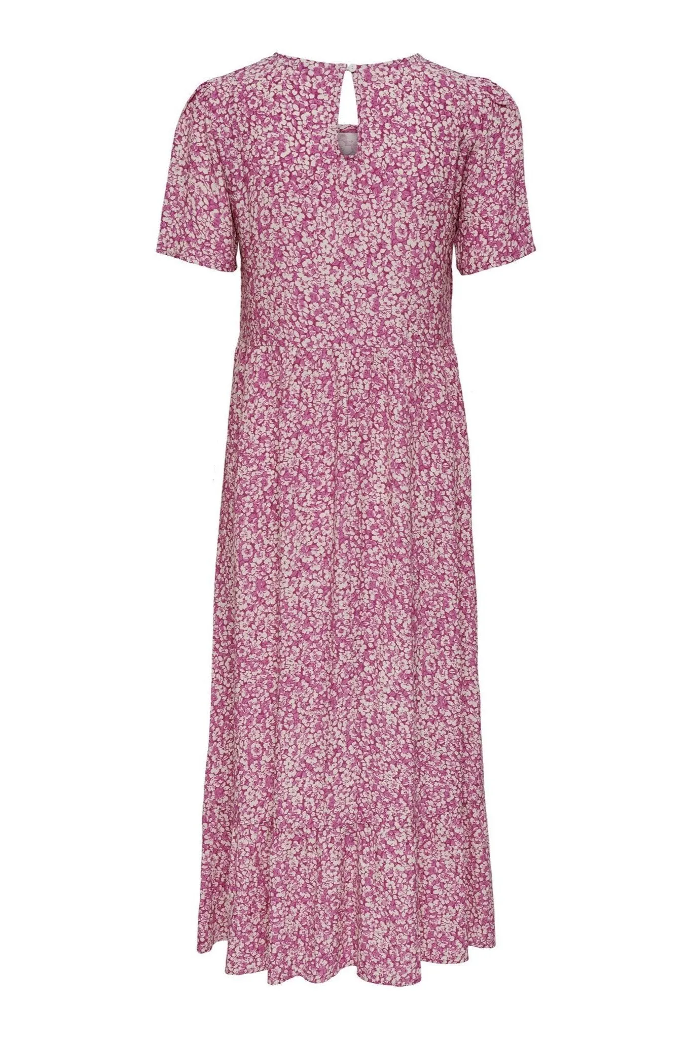 Malle Midi Dress - Flowered Pink